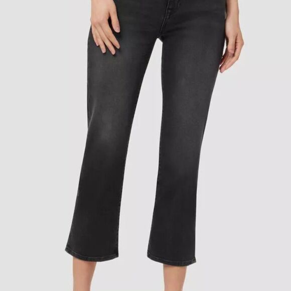 Hudson Noa Mid Rise Straight Crop Jeans in Twin Flame Size 33 NWOT - Picture 5 of 8